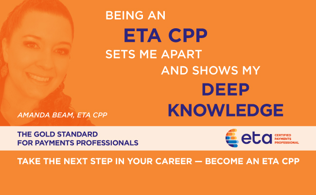 Spotlight on an ETA CPP: Amanda Beam, Humboldt Merchant Services