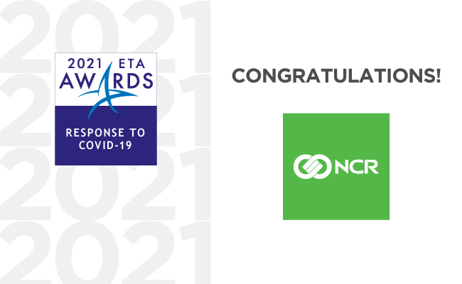2021 ETA Star Award — Response to COVID-19: NCR Corporation
