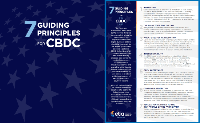 7 Guiding Principles for CBDC