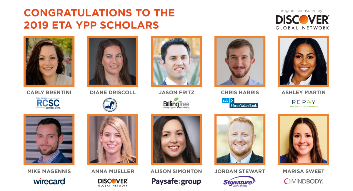 Meet the 2019 ETA Young Payments Professional Scholars