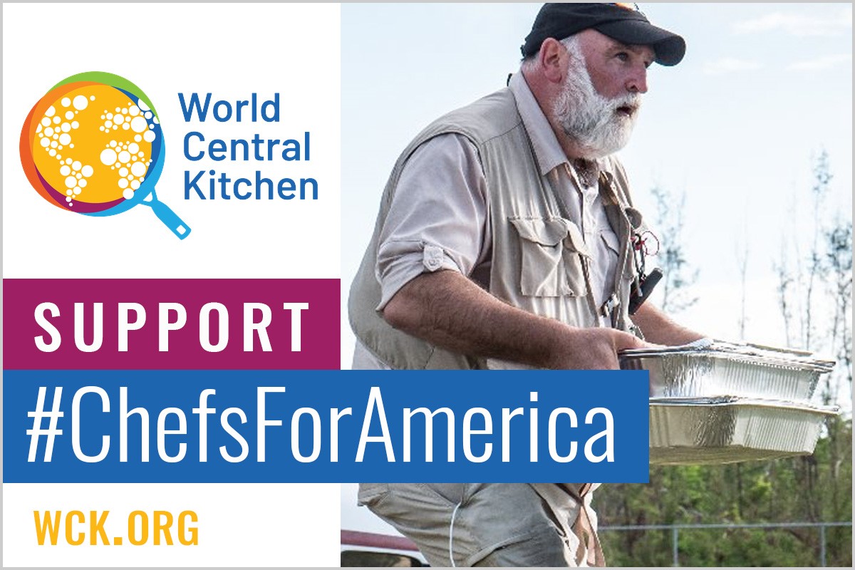 ETA Supports #ChefsforAmerica with TRANSACT Connect Donation Page